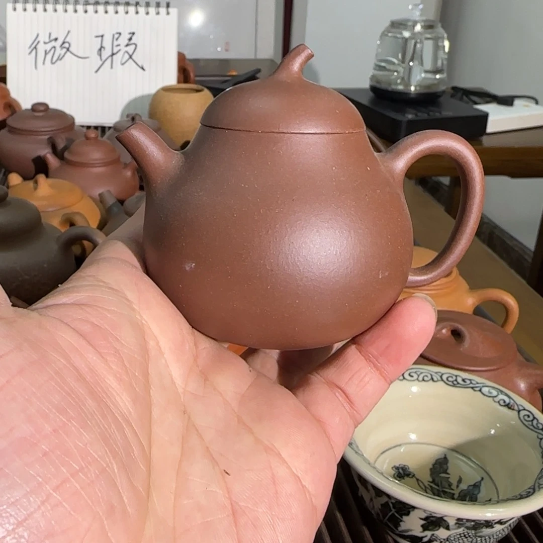 紫砂茶壶底槽清 茄瓜