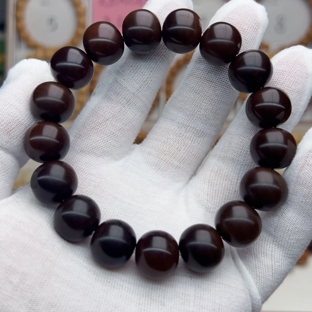 手串菩提根/象牙果卡15 天然风化老料落地果菩提根S5