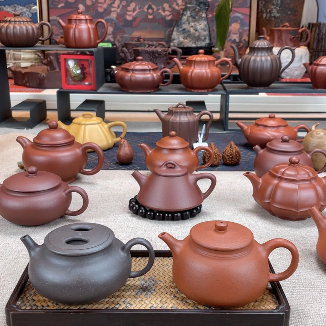 紫砂茶壶新号开播，保原矿手工壶直播间