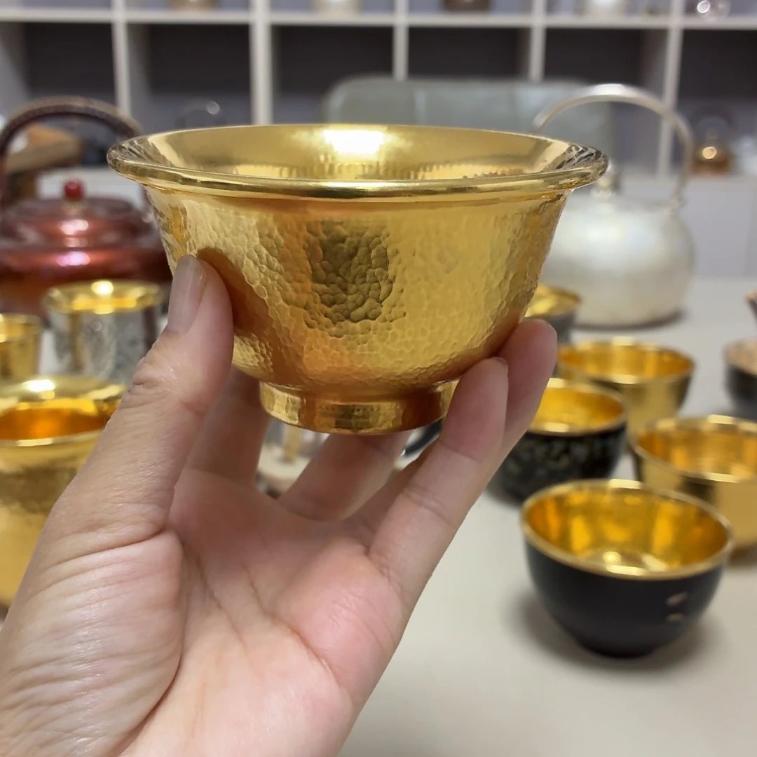 李小鹤里外金足金6克压手杯150毫升