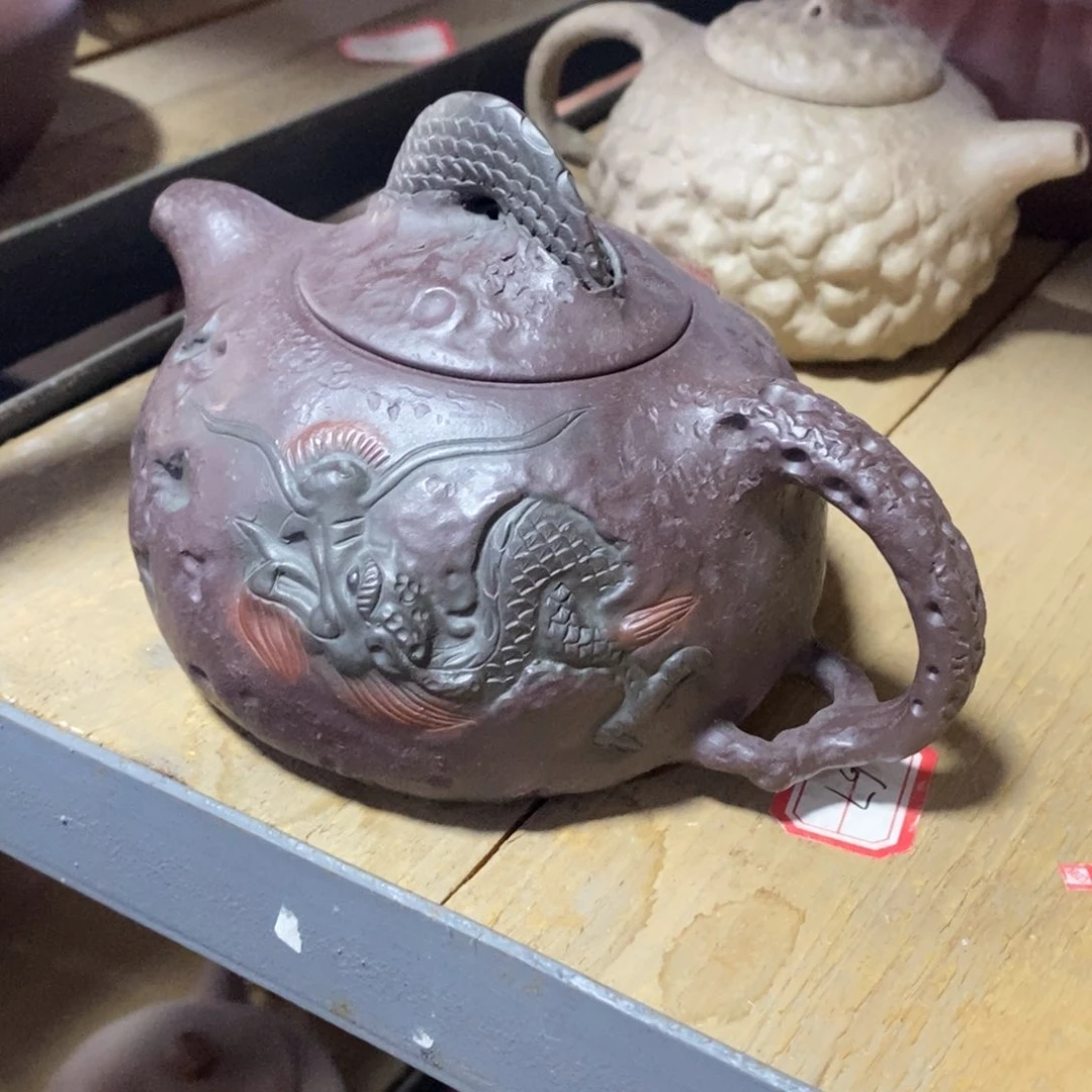 茶壶紫泥原矿手工154