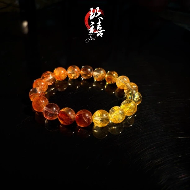 【二妹推荐】红黄锦鲤渐变单圈10mm➕  0588 B72701131 多样性发一