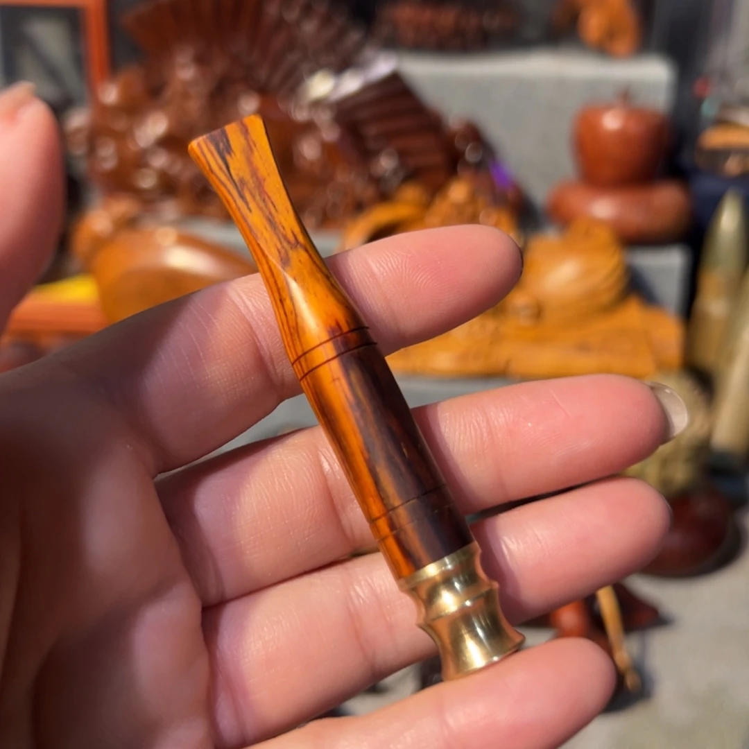 微凹黄檀（南美大红酸枝）烟嘴