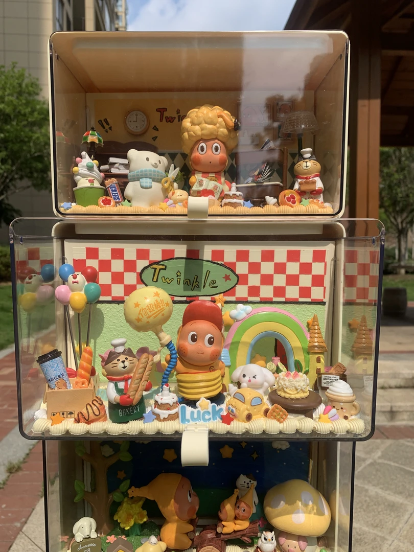 【直播间专用选款链接】奶油胶DiY猫咪网红桌面欧若精灵风