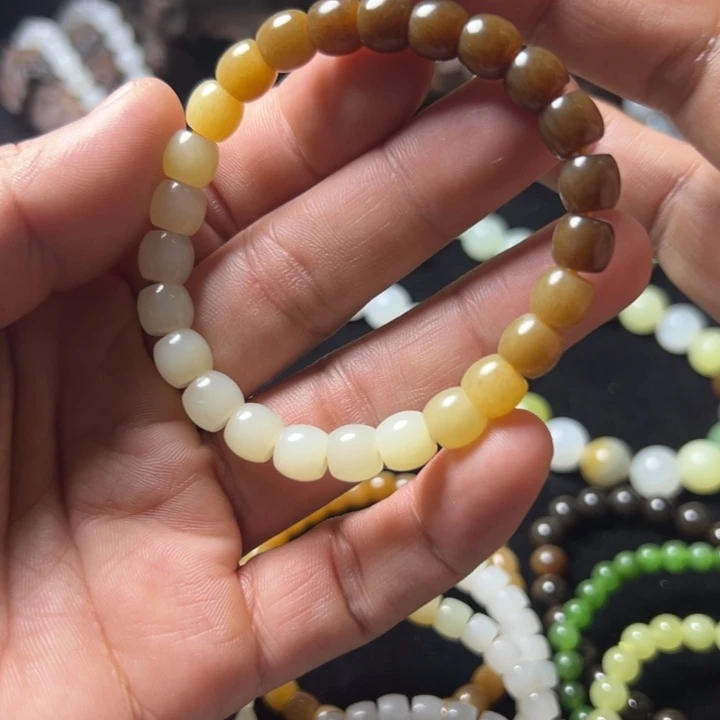 和田玉（糖玉）未镶嵌手串