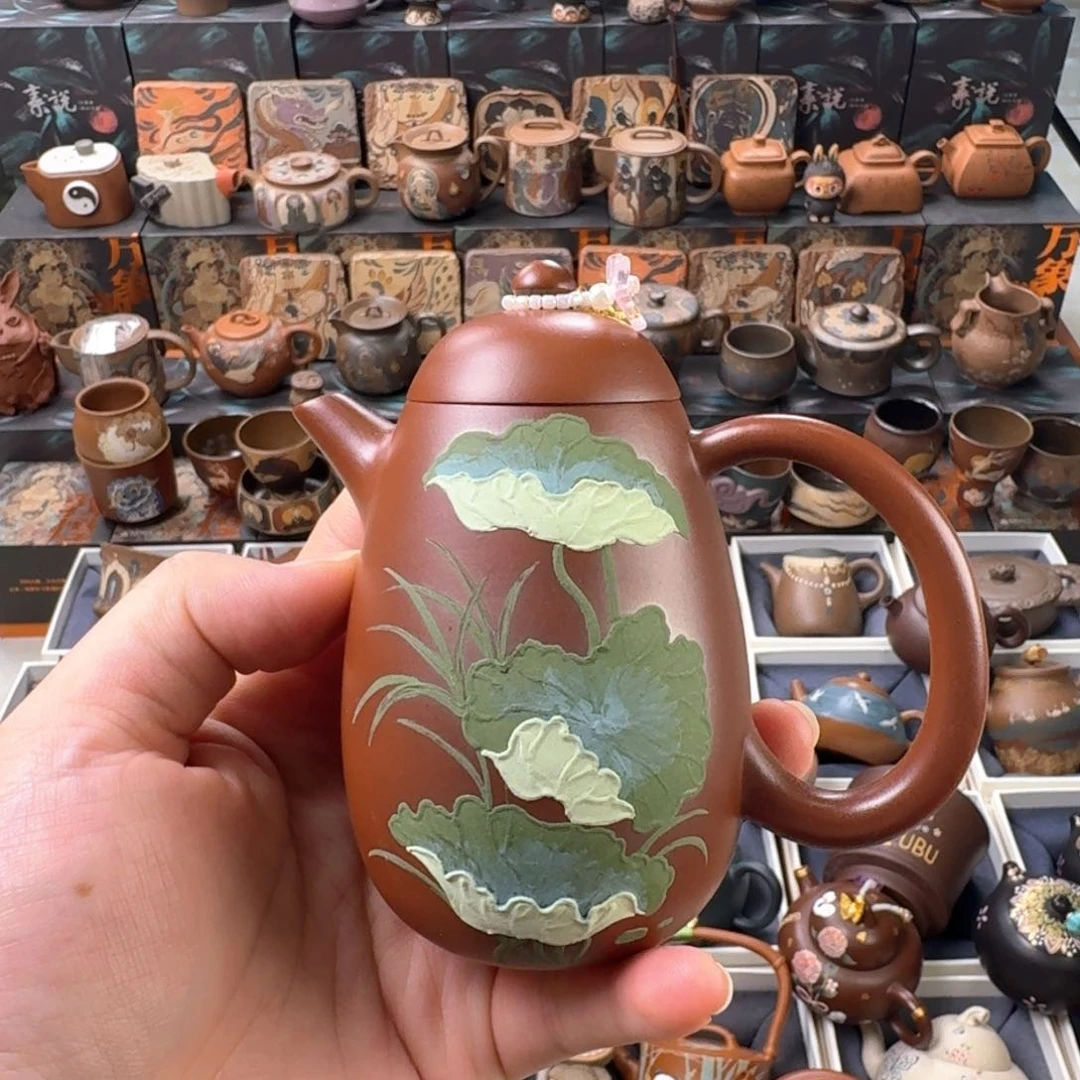 茶壶紫砂150cc原矿精工半手