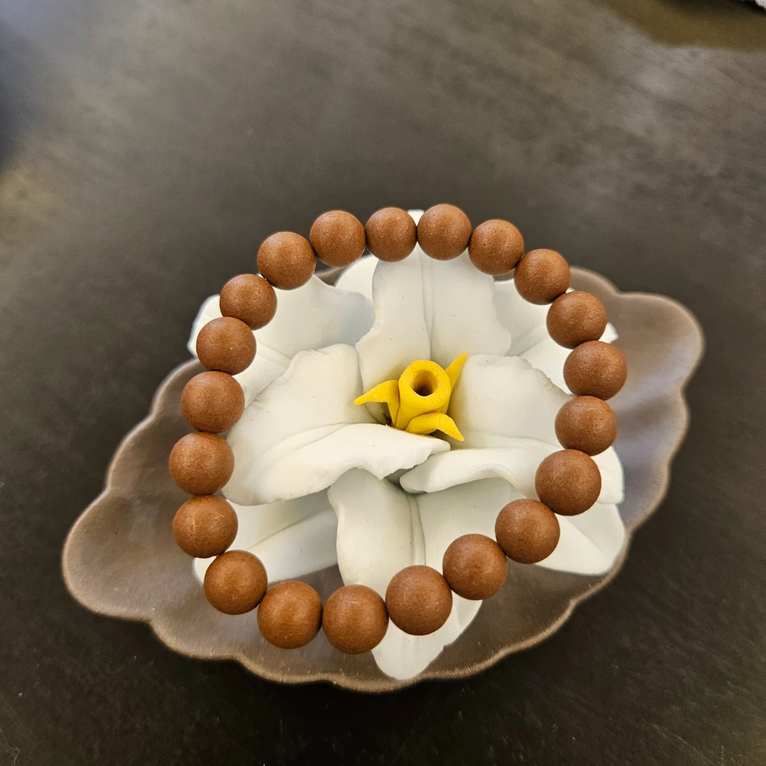 五行合香珠 尺寸8mm火红色