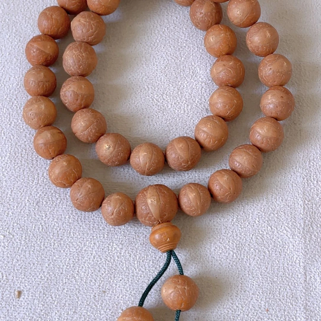 凤眼菩提手串沉**金7@8561，13.5左右凤眼