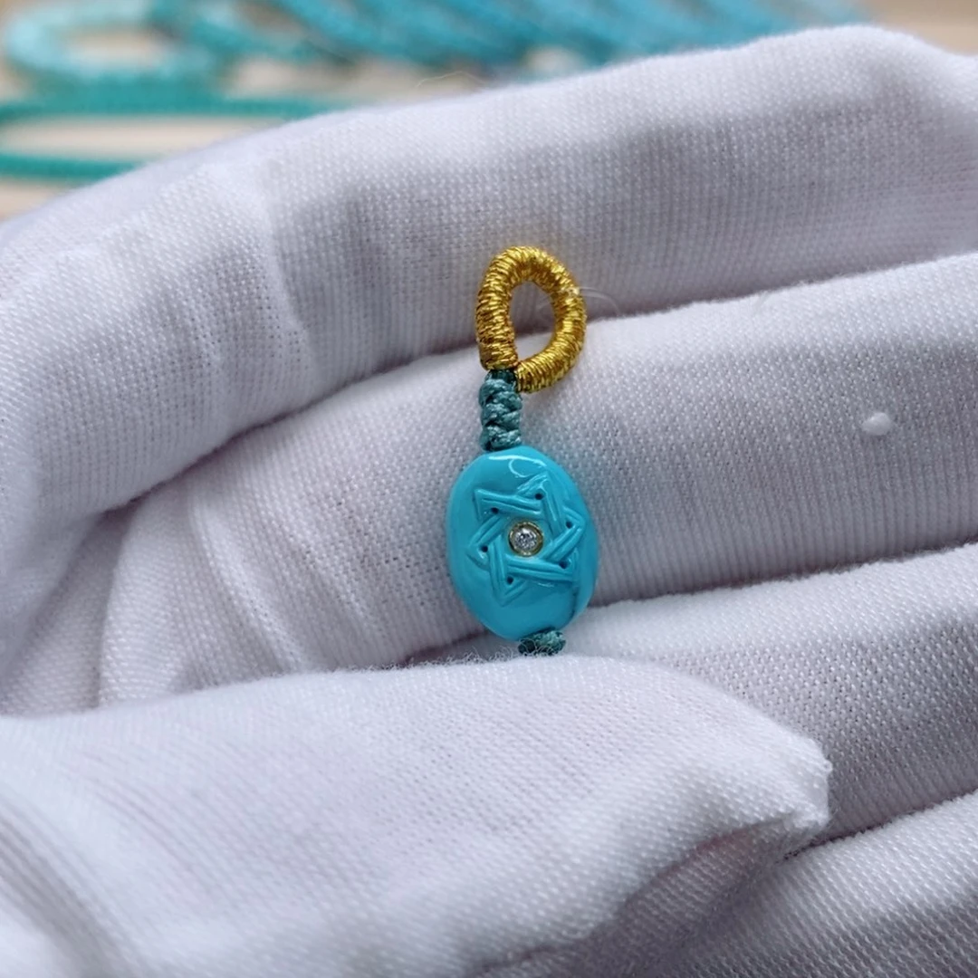 绿松石珠宝奇石未镶嵌