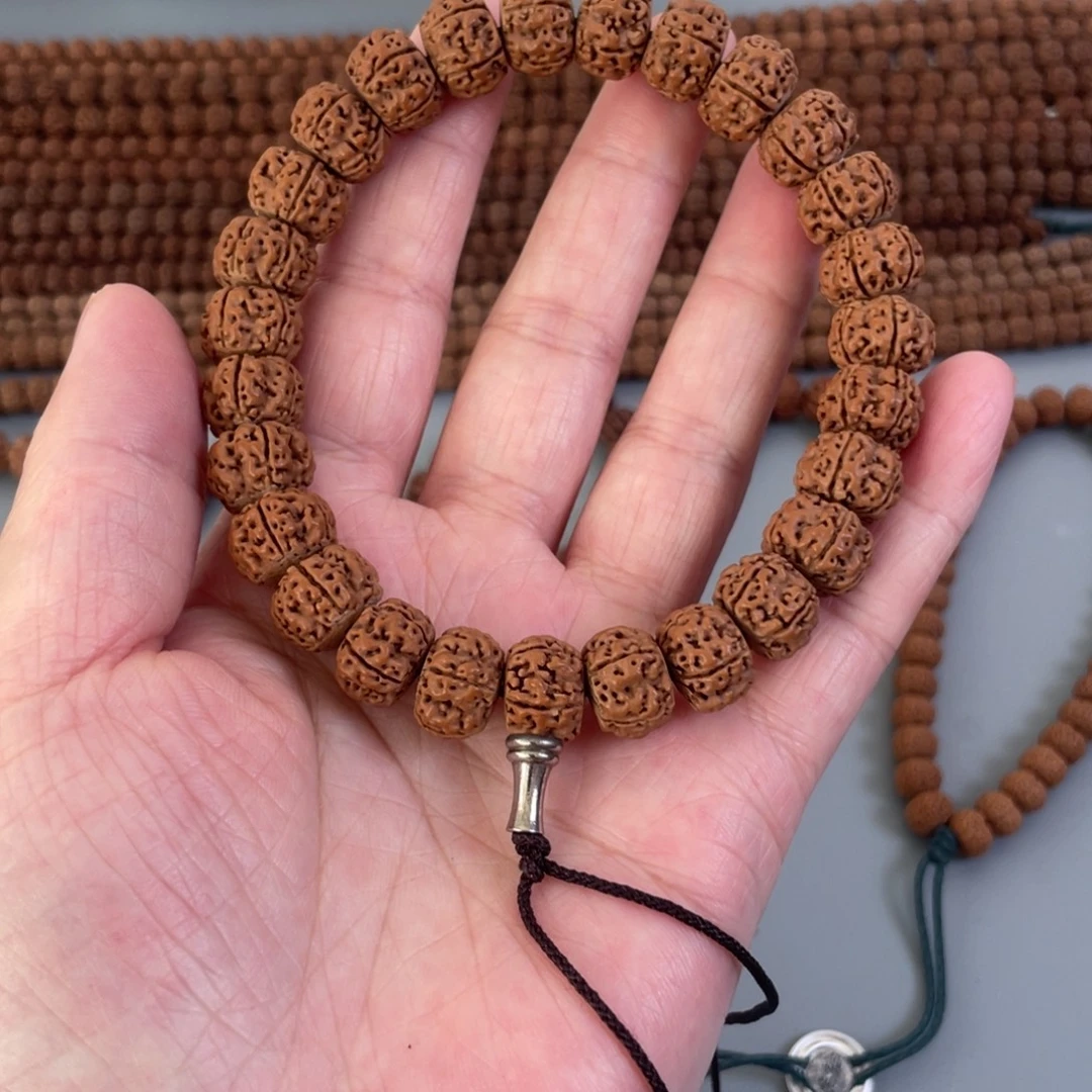 吊坠金刚菩提藏切盘龙手串