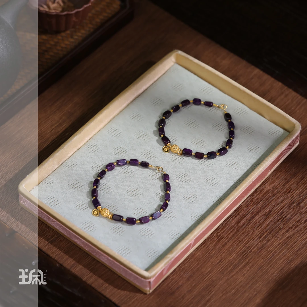 紫黛|舒俱来*手链*18K金镶嵌CYC25012113多样性发其一（P）