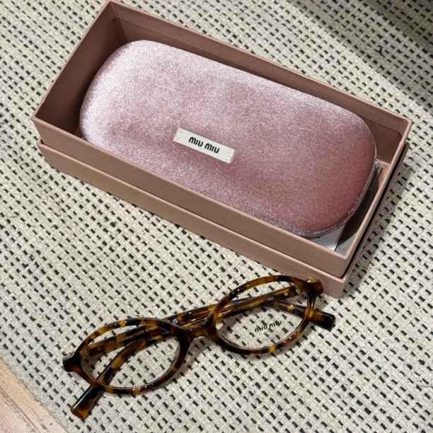 95新 MIU MIU/缪缪 chillvTg /眼镜