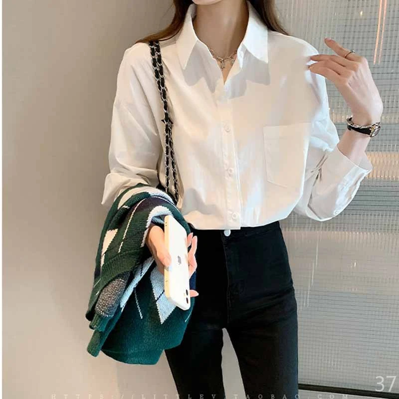 衬衫白衬衫内搭衬衫女款衬衫女外穿衬衫女2024新款爆款洋气衬衣