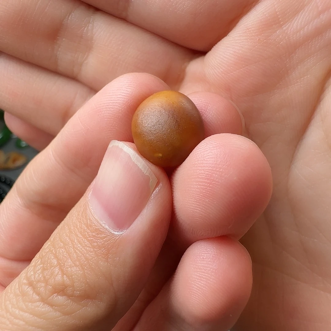 和田玉戒指未镶嵌颜*月