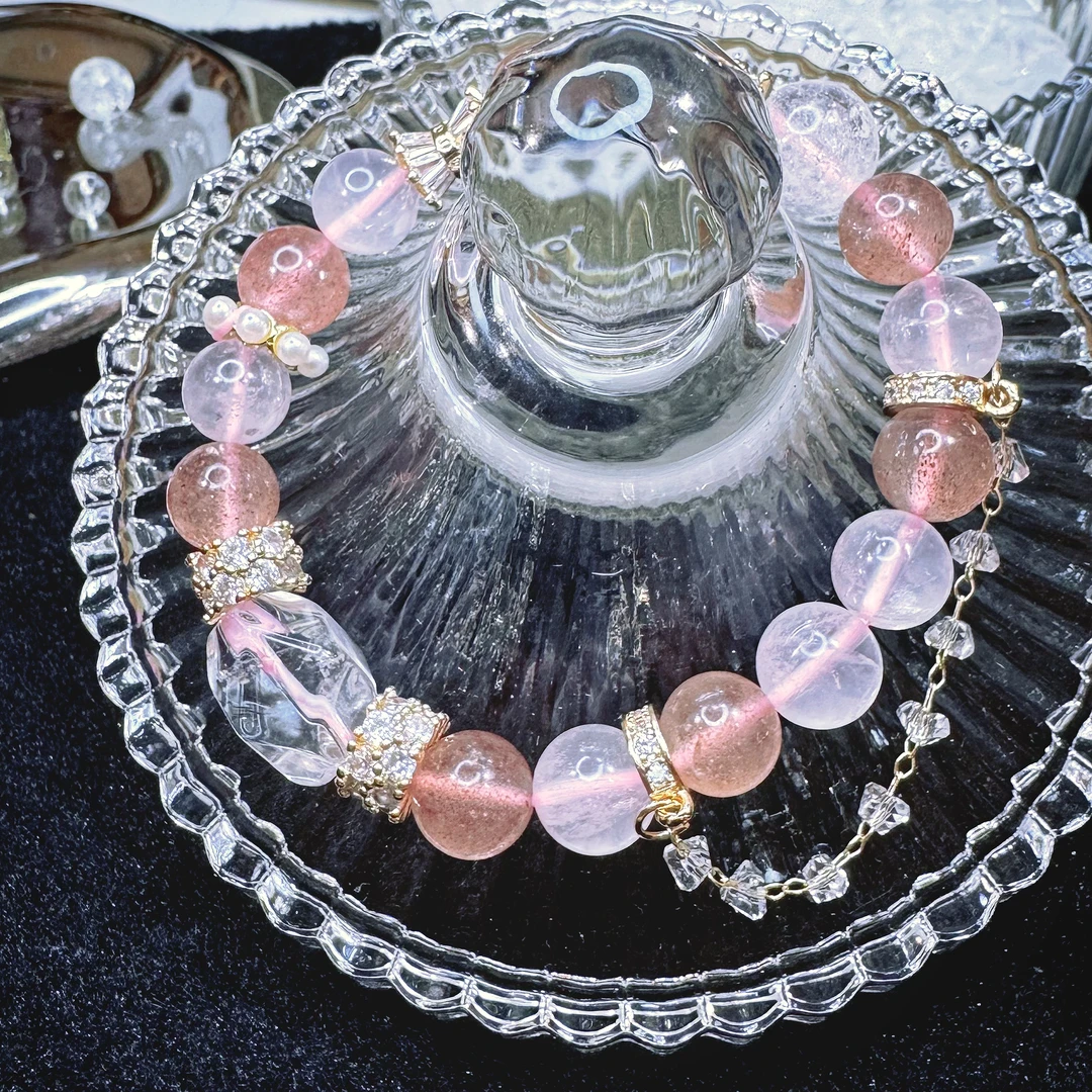 合金手链 卜耀 薄雾玫瑰