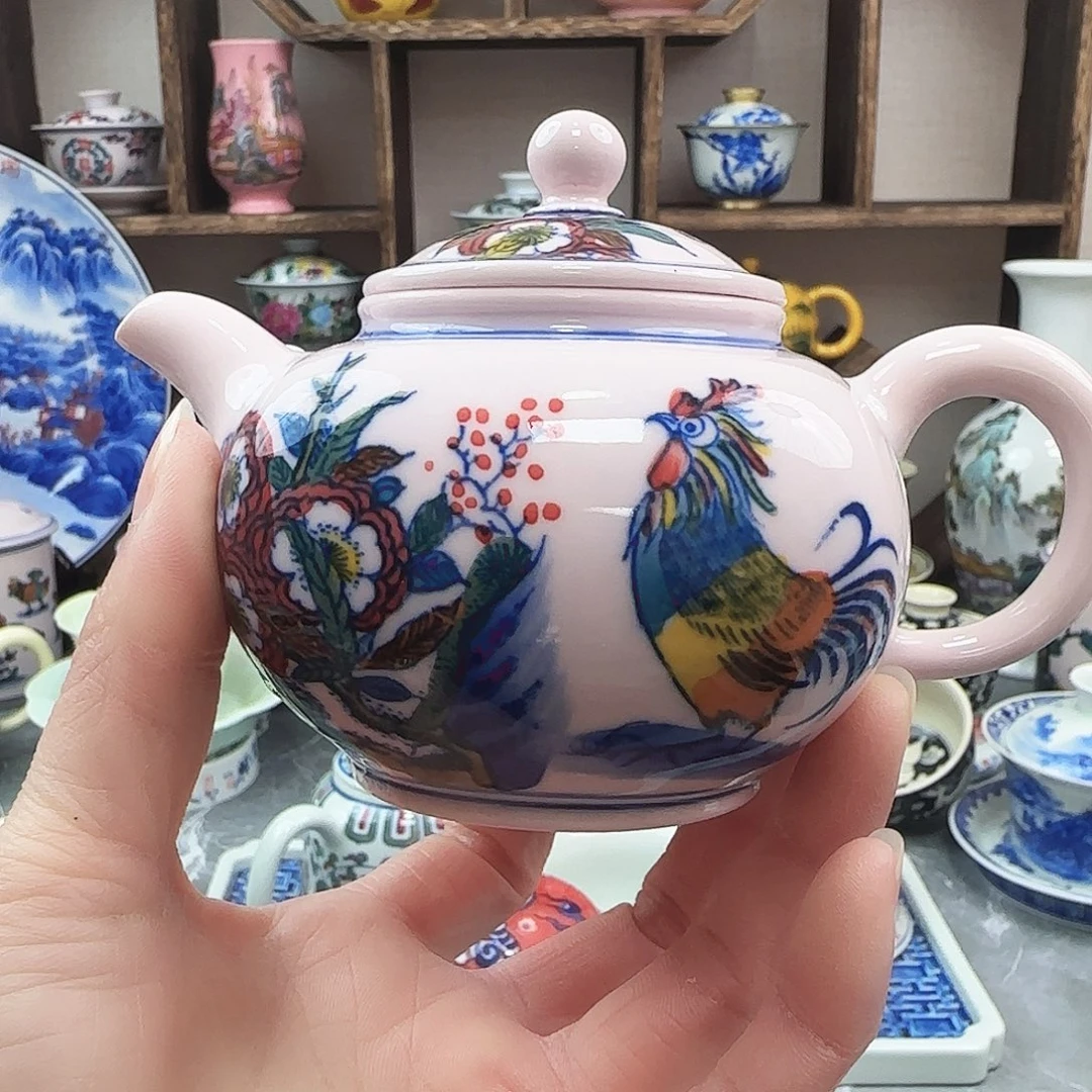 陶盖碗景德镇瓷器56793