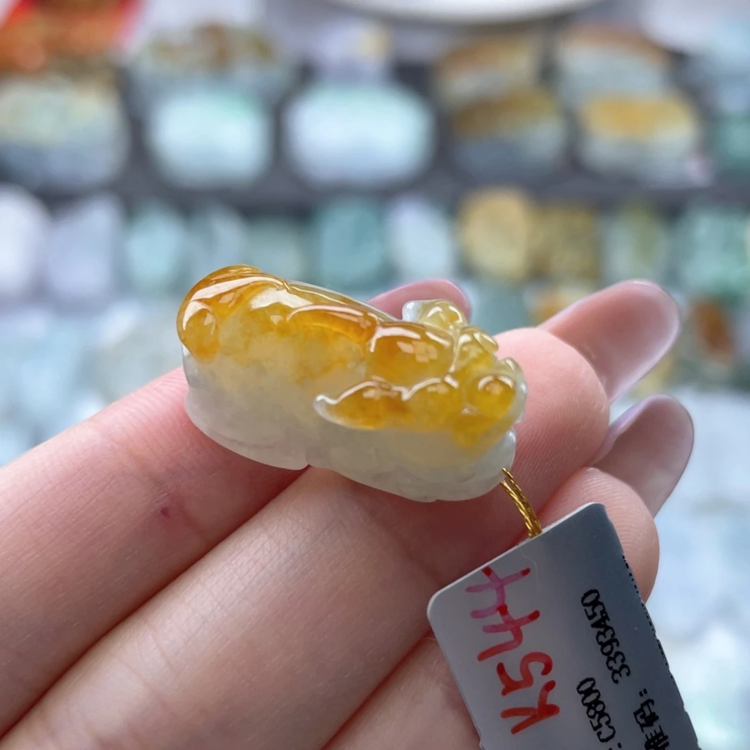 颈饰未镶嵌翡翠貔貅