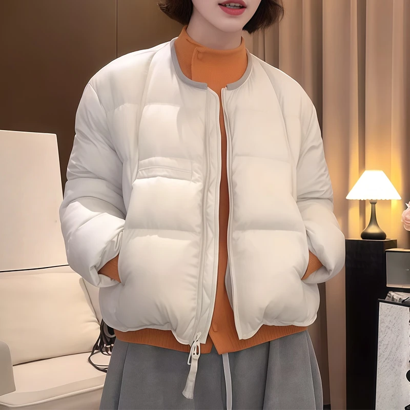 设计感龟背棉服女2025冬季新款大码胖MM减龄百搭加厚保暖显瘦棉衣