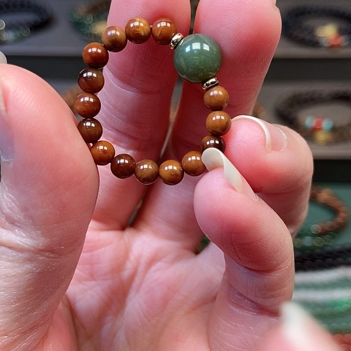 未镶嵌库克手串0.4