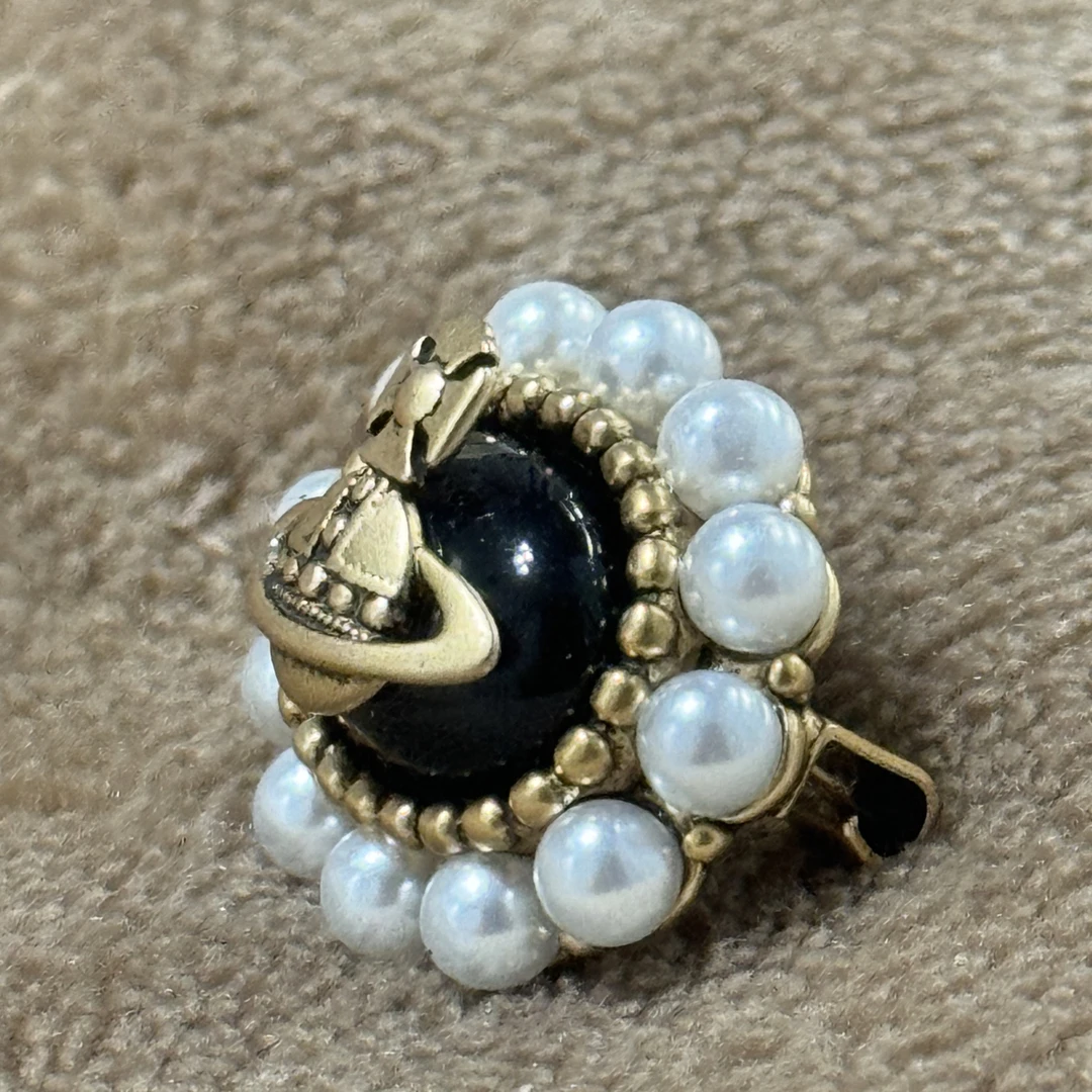 铁合金合成锆石胸针 Vintage暮光之城