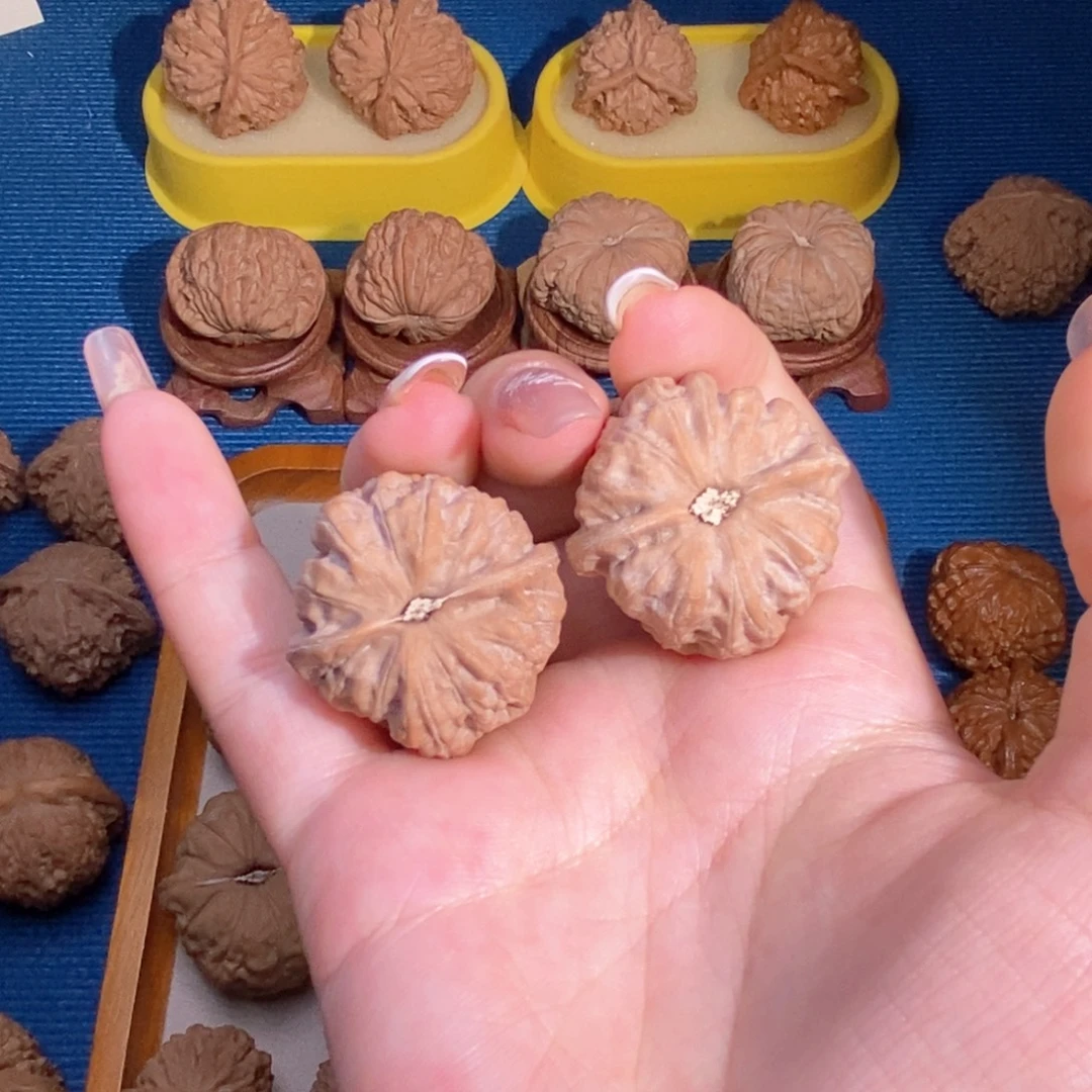 吊坠文玩核桃门头沟元宝34.5