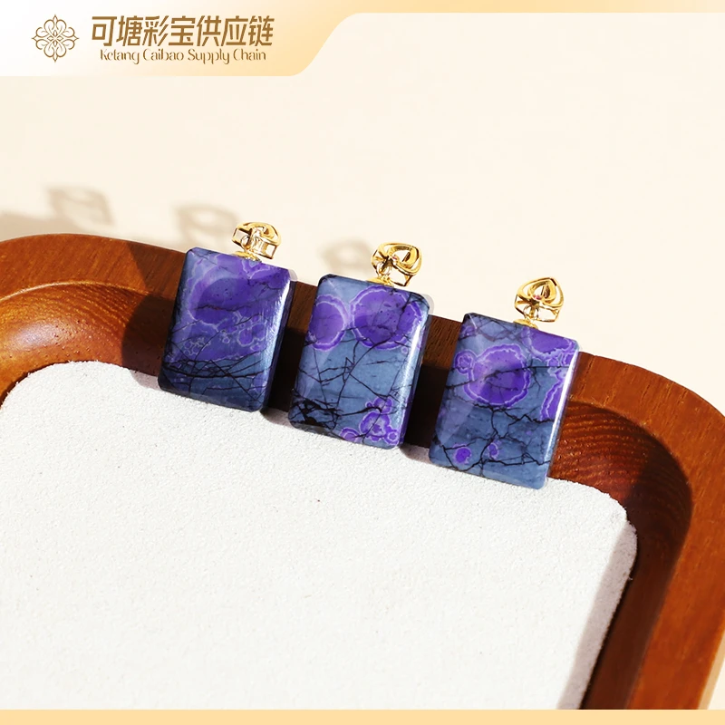 南非舒俱来 欧若风18K金 泥地樱花 舒俱来吊坠 多样性发一件