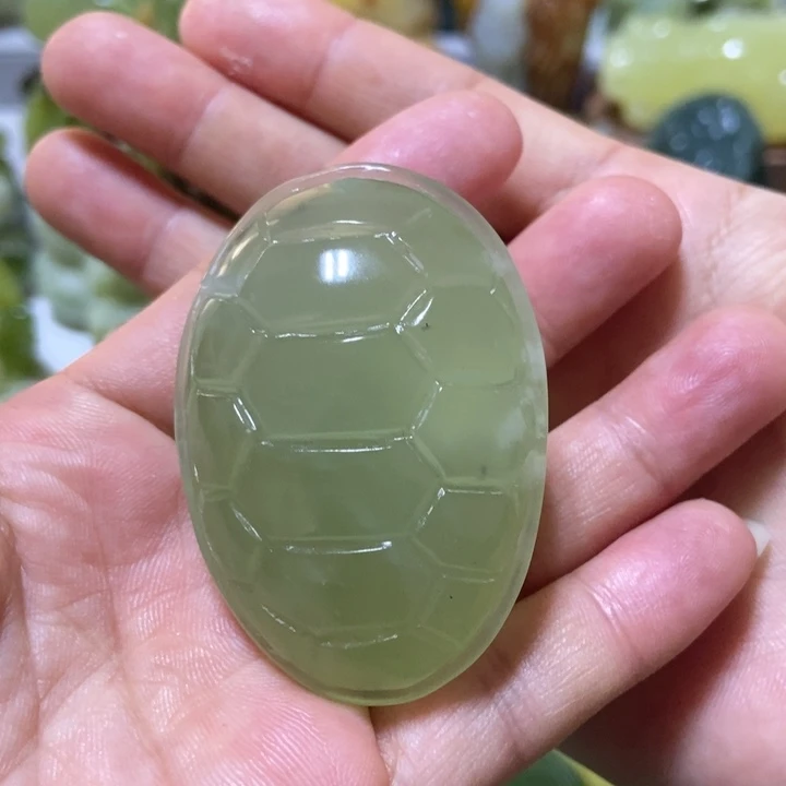 【闪购商品】未镶嵌蛇纹石玉把件