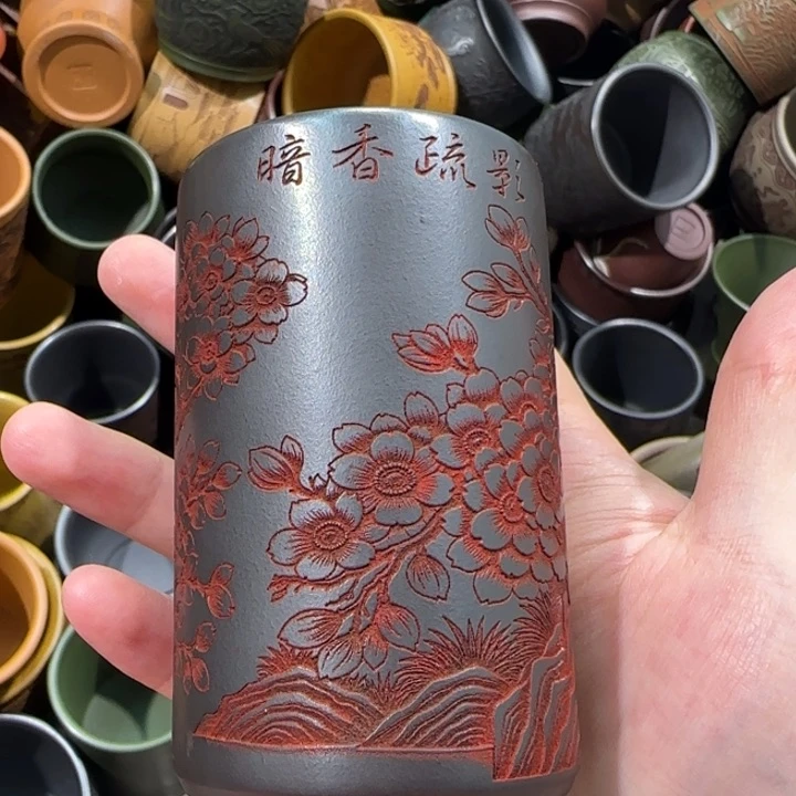 茶杯紫砂全手工紫砂