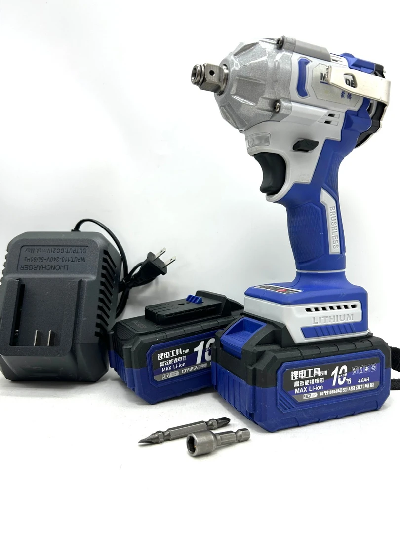 （张总专属）蒙德 850扭[敲击款] 纯铜无刷电扳手（一机两电10节）