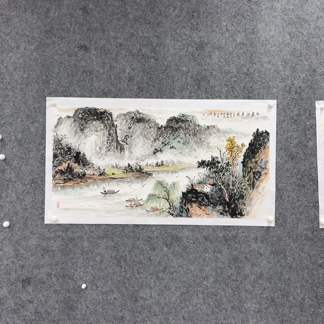 国画国画作品LJF老师