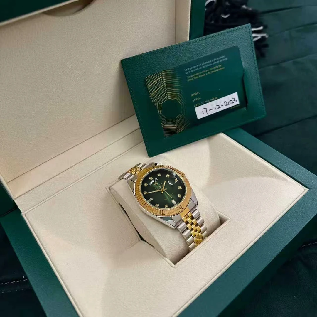 全新 Reloj/官方正品/日志系列/绿冰糖/表径40mm/全自动机械/男表