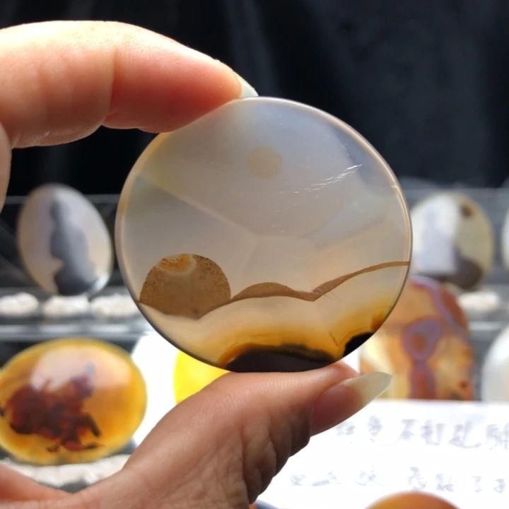 合金玛瑙/玉髓珠宝奇石98