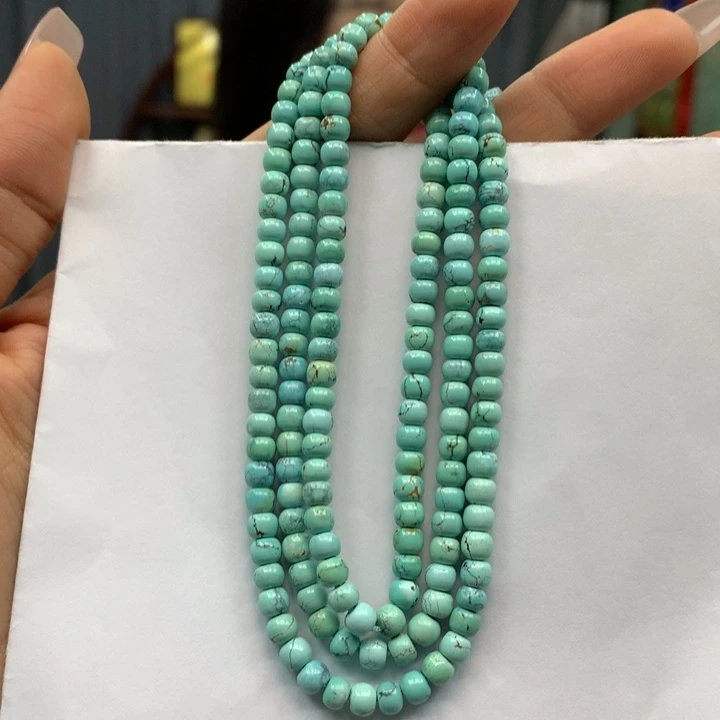 绿松石未镶嵌长链