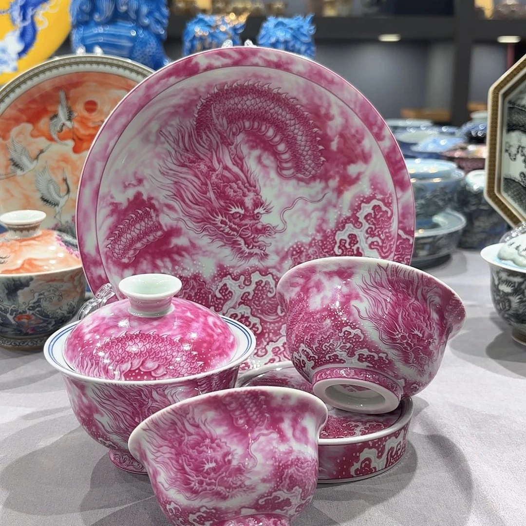 瓷片景德镇瓷器博物陈列