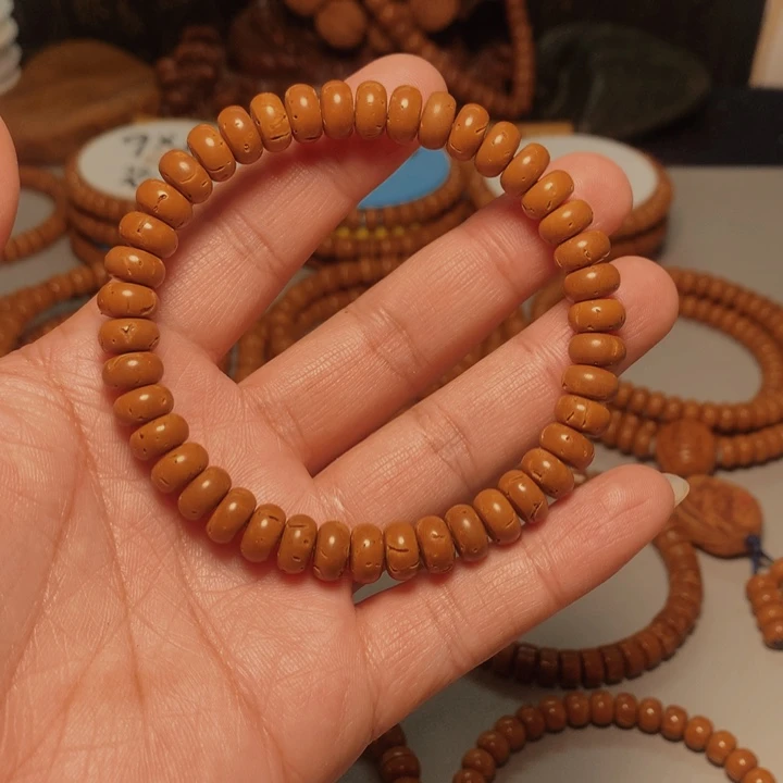 桃核吊坠桃核手串95精工算盘