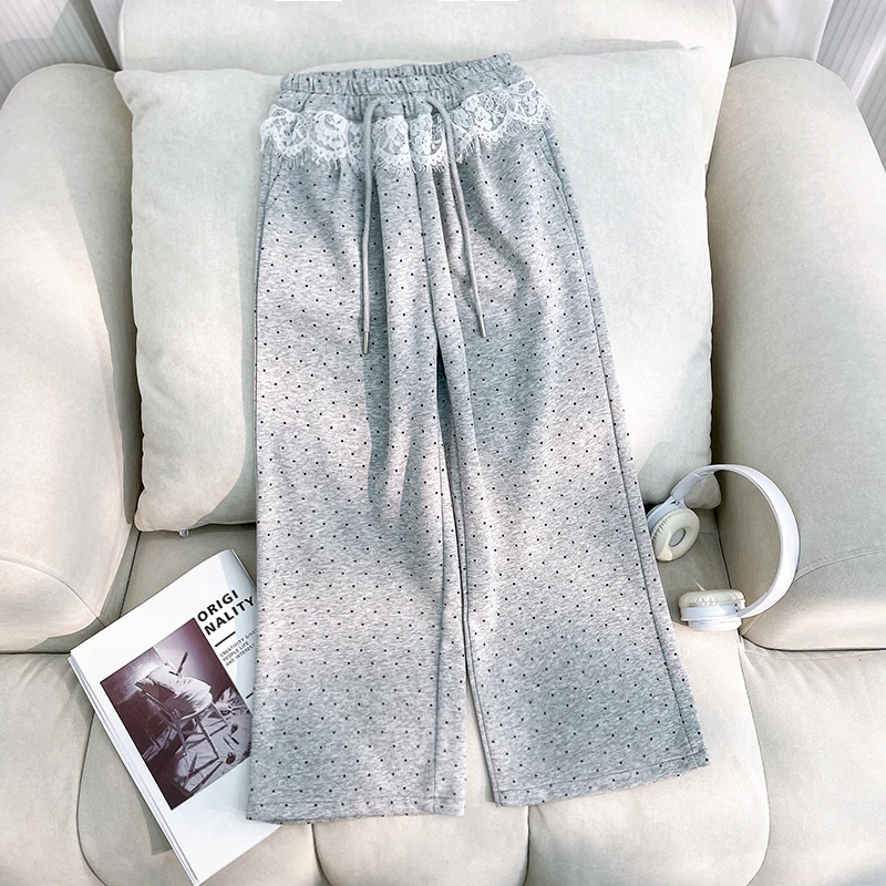 春季新款女童卫裤中大童秋装潮童百搭时尚休闲卫裤zb5403简约童品