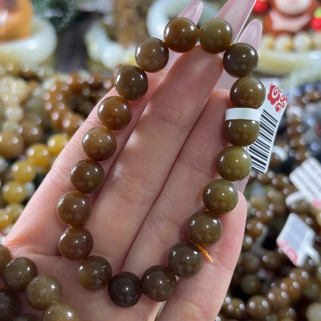 和田玉未镶嵌手链352