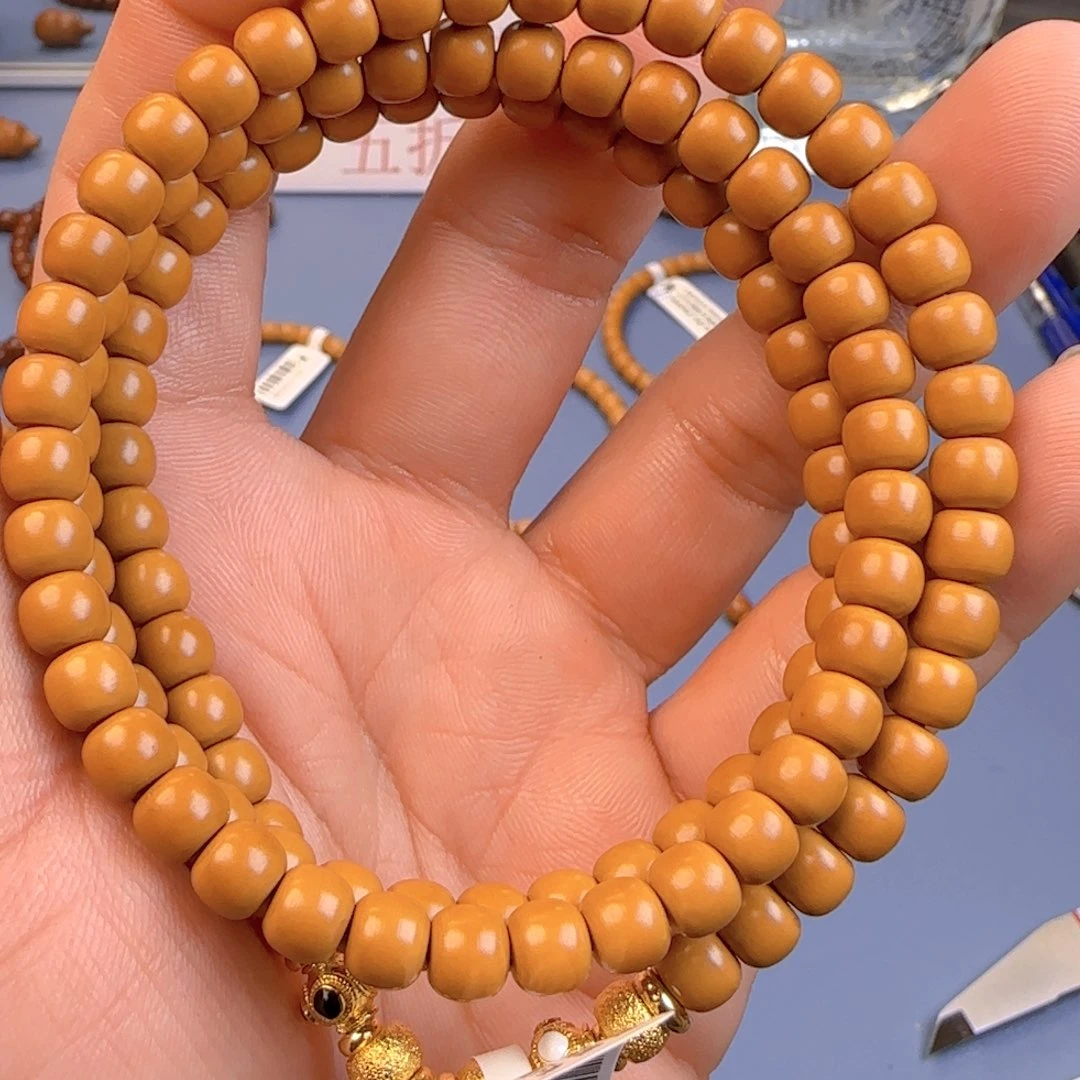 橄榄核手串x**y核尖直切尺寸6.7ss