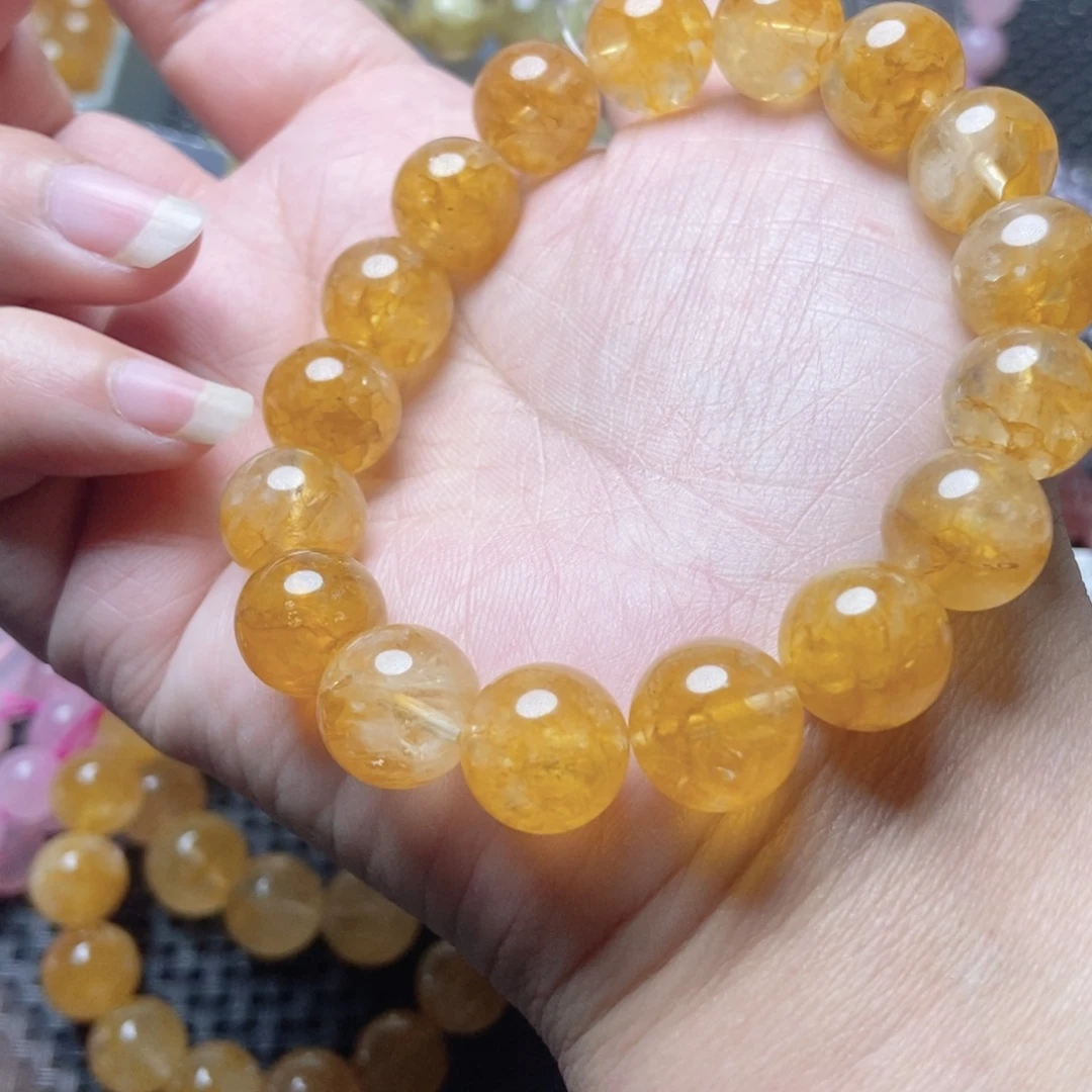 烟晶未镶嵌手链卡12