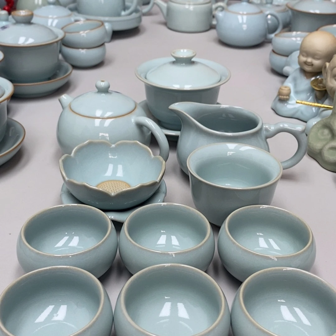 晴*°赵琳十件带礼盒，铃铛杯无礼盒，送茶巾