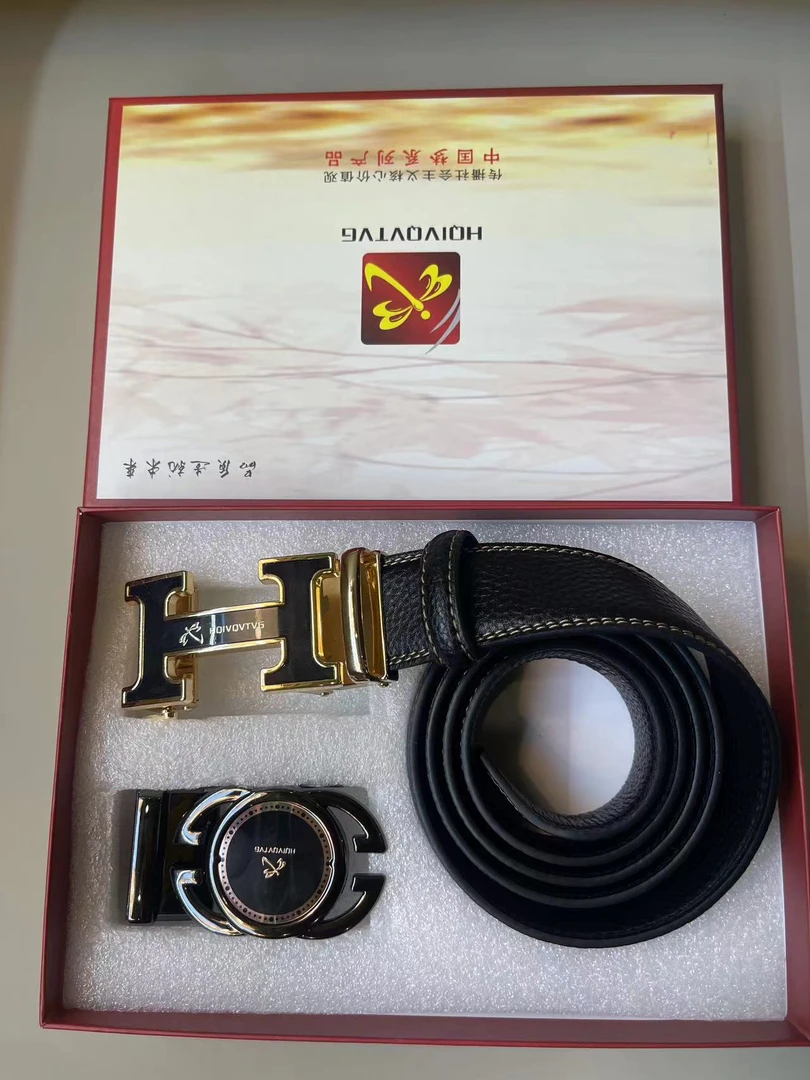 （新疆包邮）皮带轻职风撞色腰带简约风休闲风高档商务皮带扣