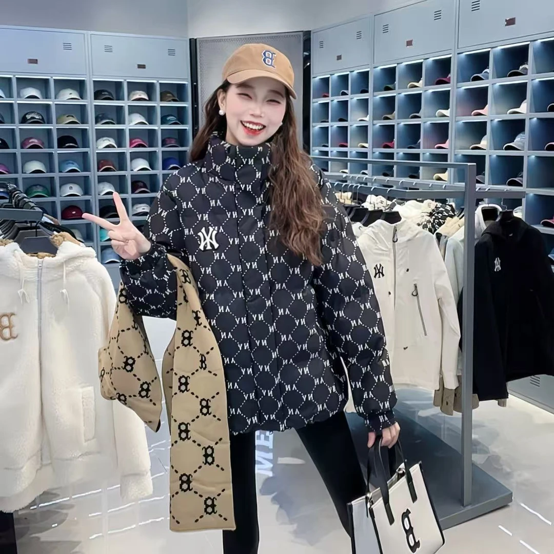 秋冬加厚棉服老花款男女同款时尚休闲百搭外套  201 兮兮 Y