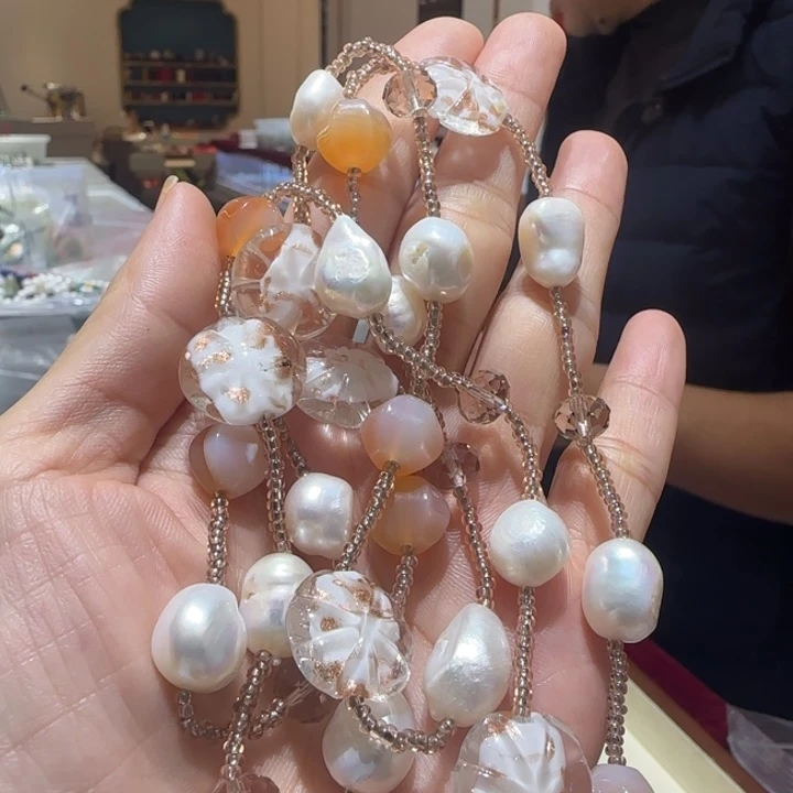 淡水珍珠颈饰未镶嵌915