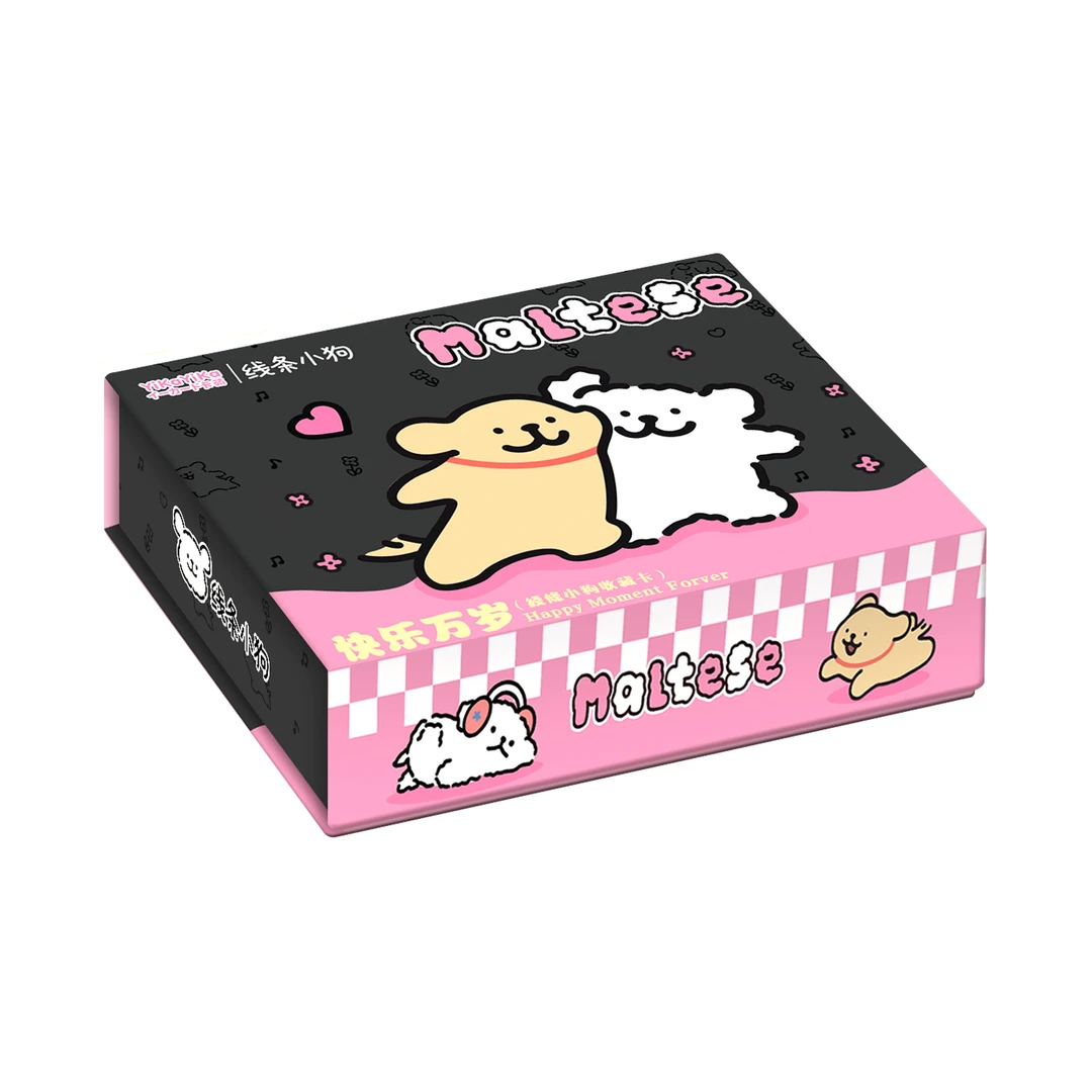 芙芙【拆包拆累了吧 小宝~来拆盒吧线条小狗狗】  二创国卡收藏卡牌