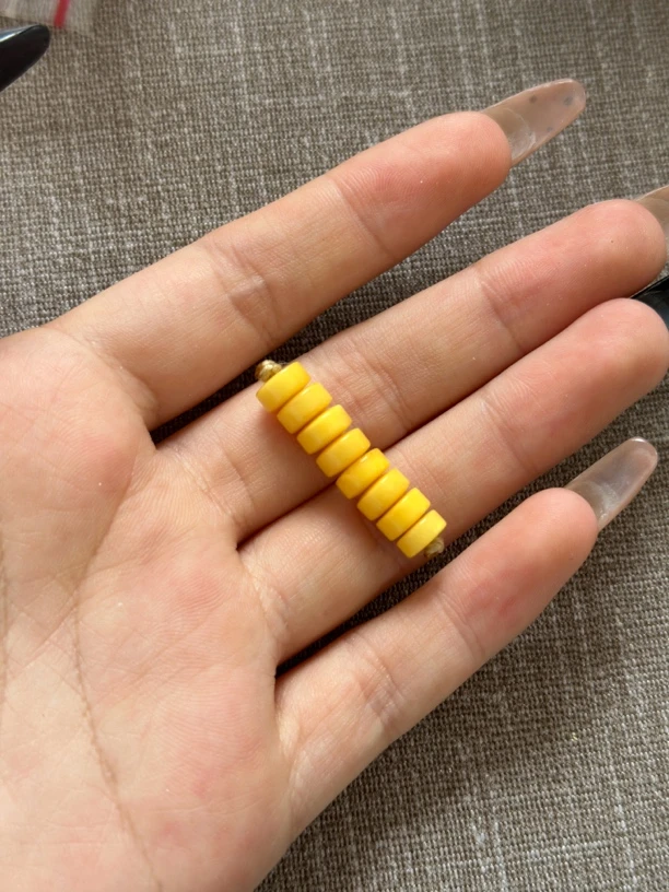 满色满肉蜜蜡精工药片隔片八片（多样性发货）