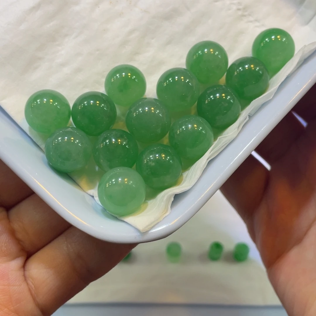 定制翡翠未镶嵌珠子