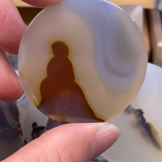 玛瑙/玉髓吊坠(不含链)未镶嵌✨
