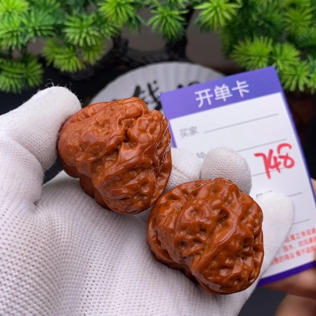 文玩核桃把件39三角蛙748