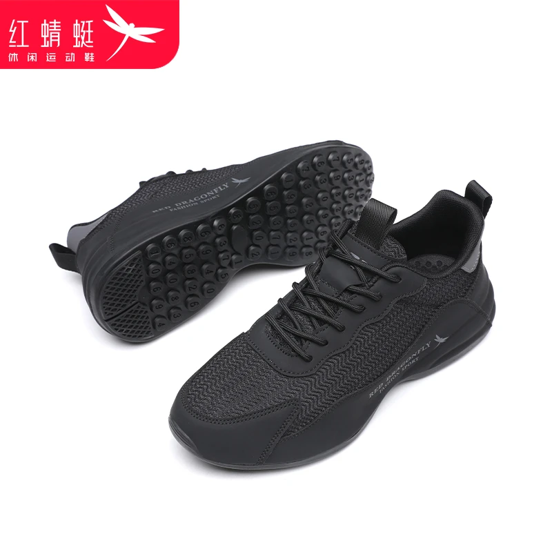 红蜻蜓男鞋户外运动鞋秋冬款跑鞋男士开车专用鞋正版休闲男款