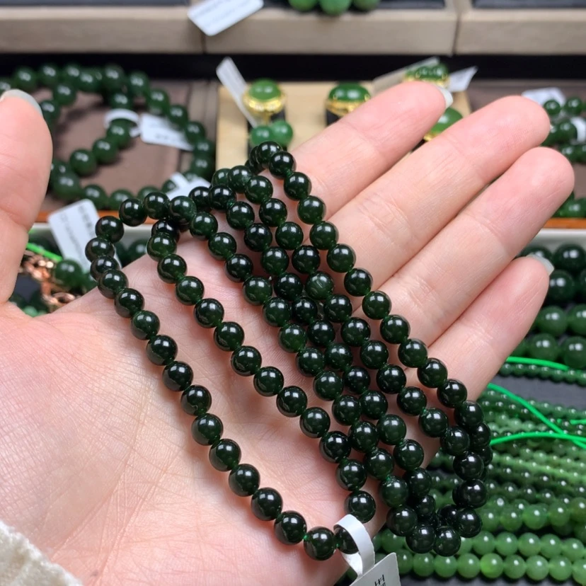 【闪购商品】和田玉（碧玉）颈饰未镶嵌6m